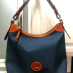Dooney and Bourke Navy Nylon Erica
